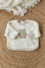 Load image into Gallery viewer, Waffle Blanket &amp; Warm Bear Sweatshirt Gift Set
